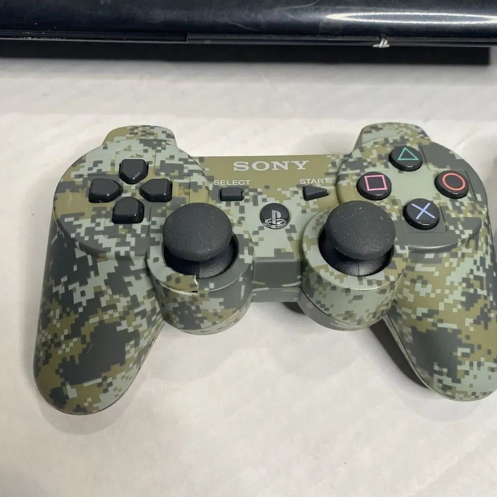 PS3 Lot Of 6, 2 Consoles, 2 Games, 2 Controllers For Parts And Repairs Read
